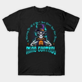 magician skull illustration T-Shirt